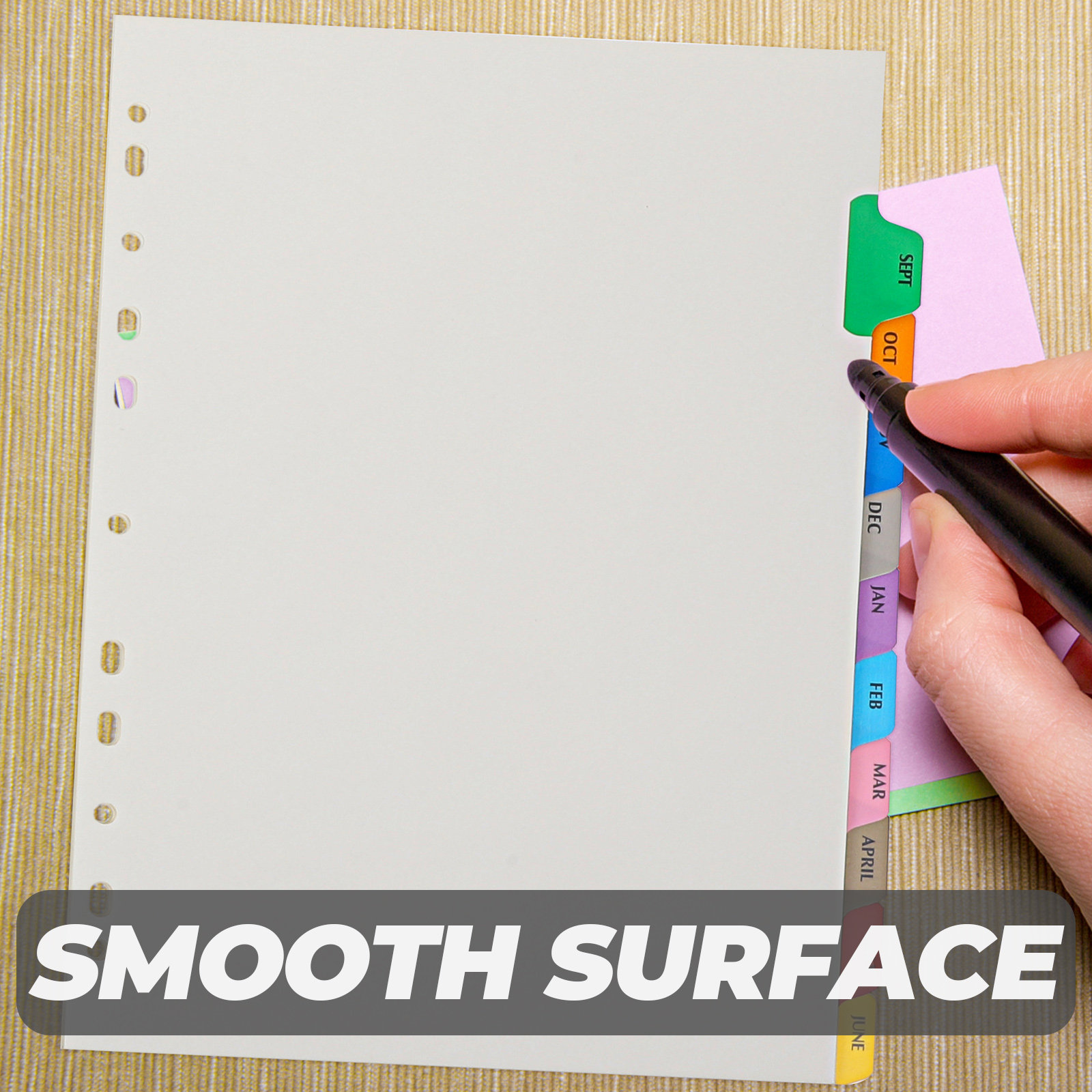 12Sheets Binder Dividers Tabs  - огляд і ціна Tab Divider A4
