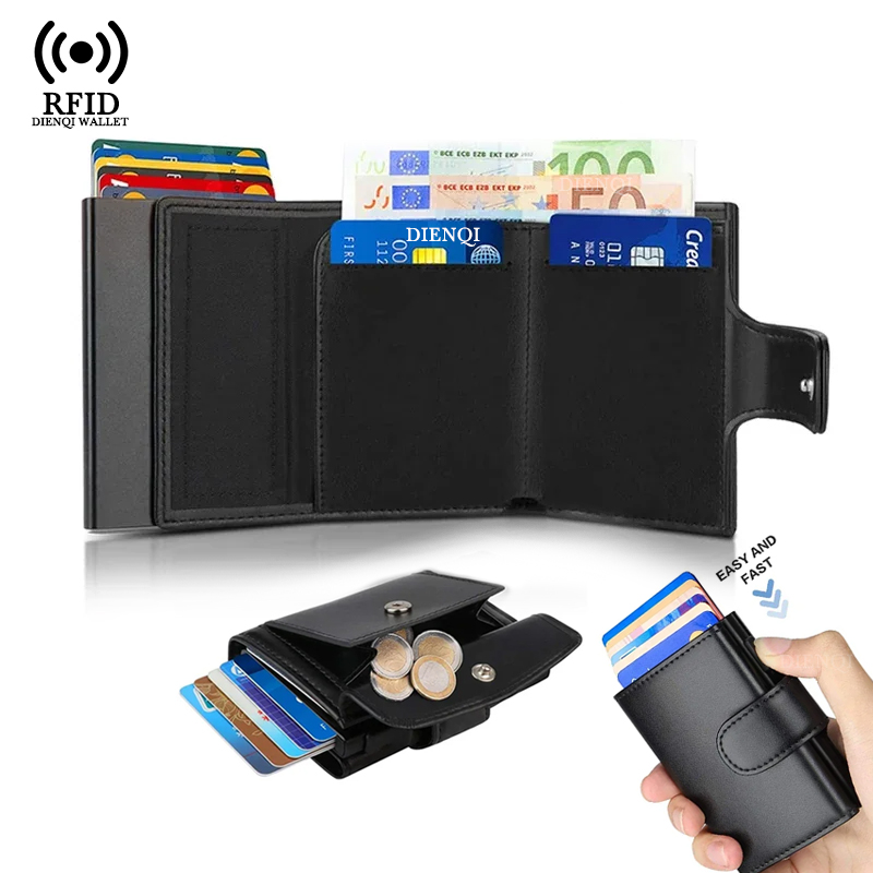 Metal Business Card Case Rfid  - огляд і ціна Index Card Holder