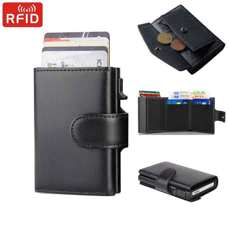 Metal Business Card Case Rfid  - огляд і ціна Index Card Holder