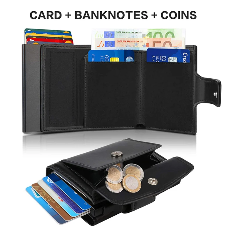 Metal Business Card Case Rfid  - огляд і ціна Index Card Holder