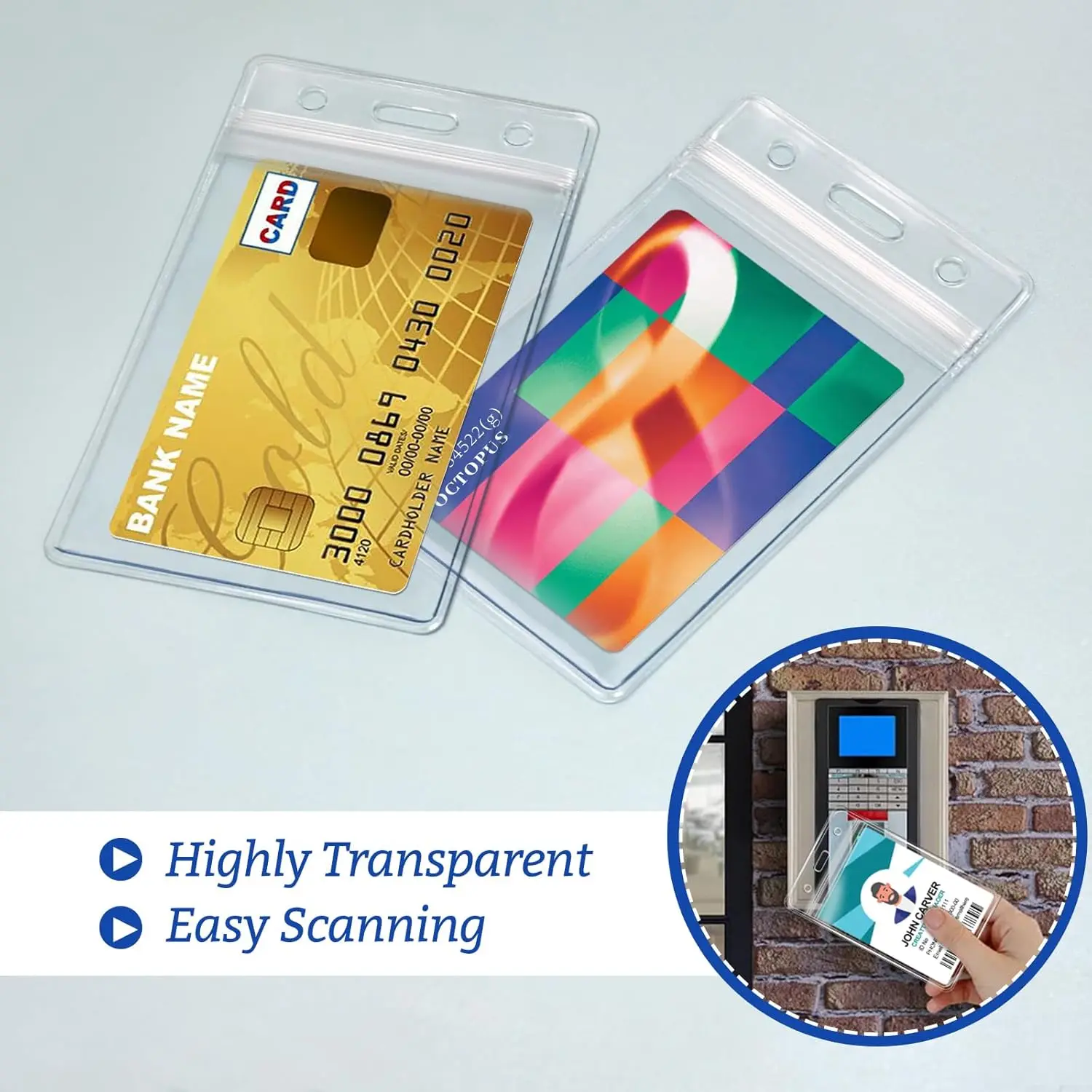 50/40/10/1PCS Transparent Name - огляд і ціна Index Card Holder