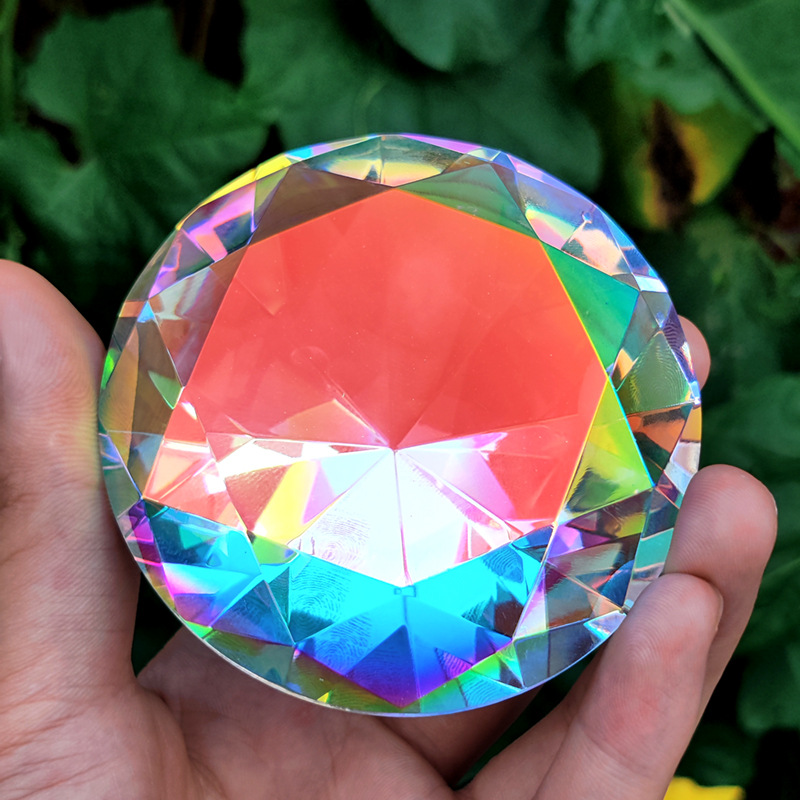 30-80mm AB Colorful K9 Crystal - огляд і ціна Paper Weight Crystal