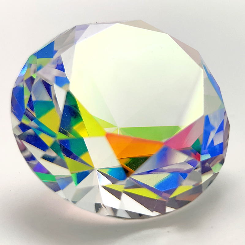 30-80mm AB Colorful K9 Crystal - огляд і ціна Paper Weight Crystal