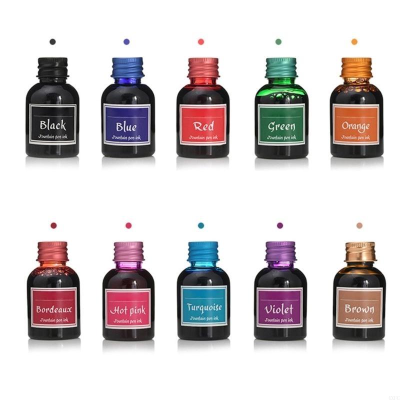 10 Colors 1 Bottle Pure Colorf - огляд і ціна Fountain Pen Bottled Ink