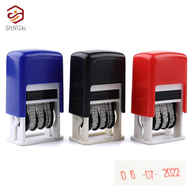 1Pcs Cute Date Stamp In Englis - огляд і ціна Rubber Date Stamp