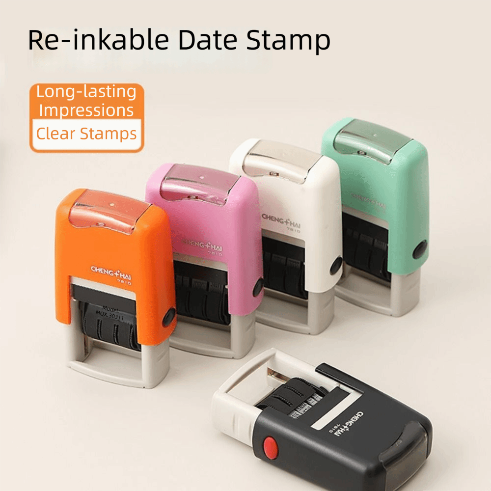Automatic Ink Return Day-month - огляд і ціна Rubber Date Stamp